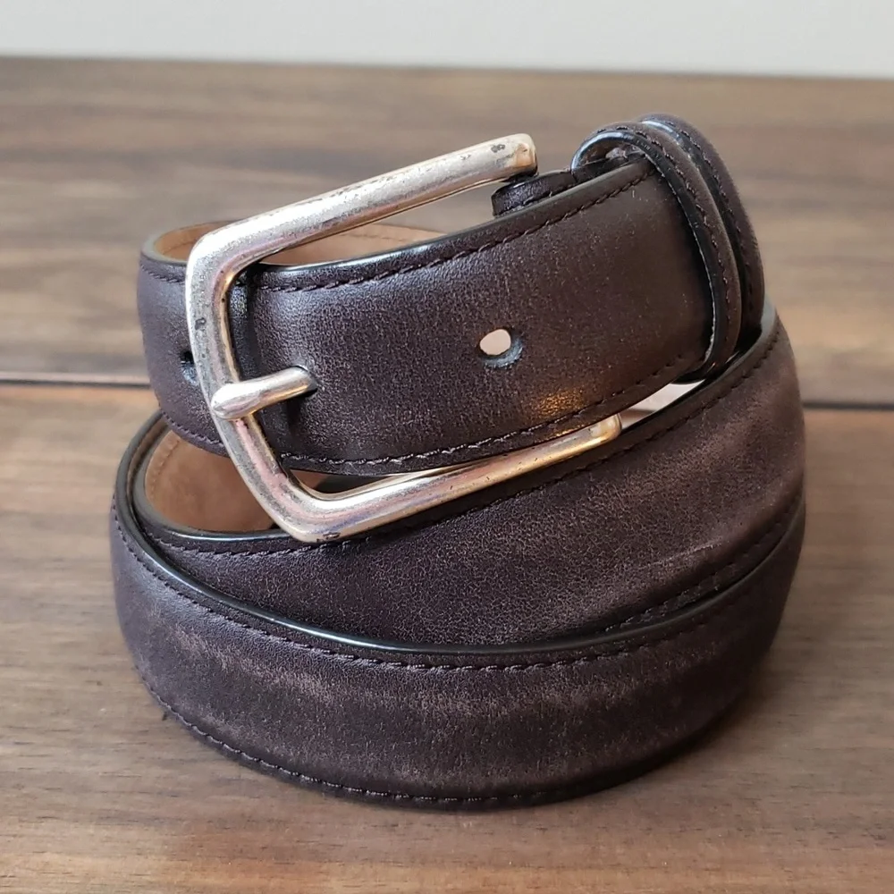 J. Crew Leather Belt Sz 36